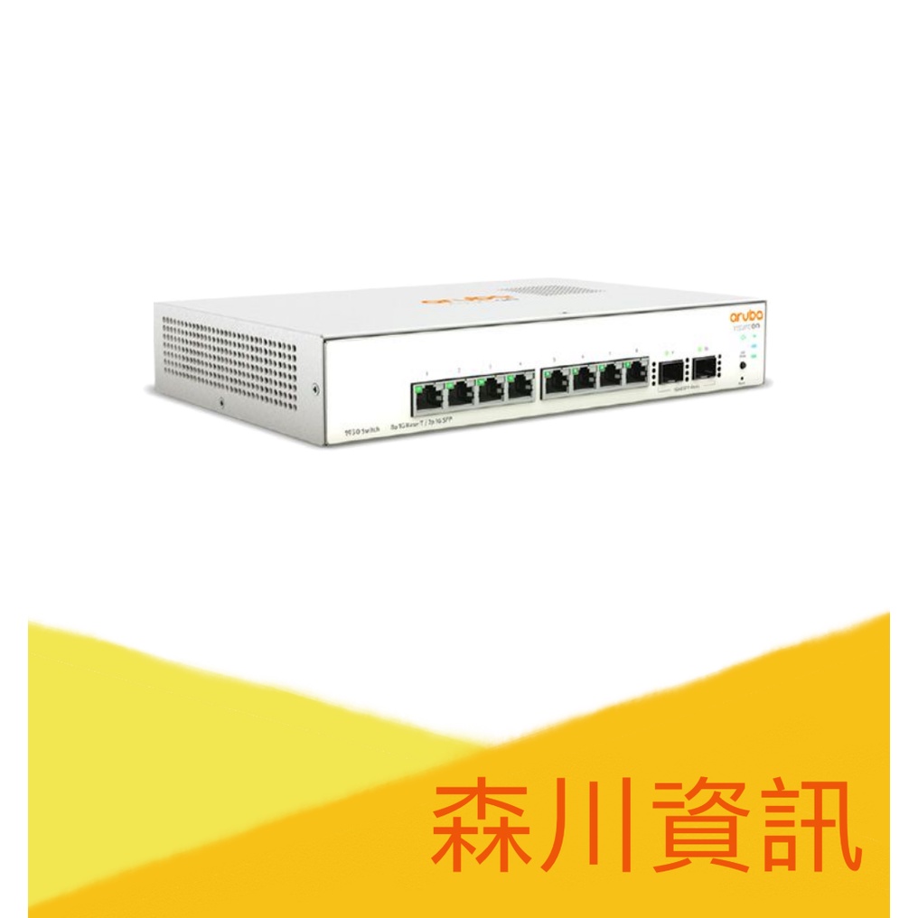 台灣公司貨新品-Aruba 1930 8G PoE Switch 2SFP IOn (JL681A) | 蝦皮購物