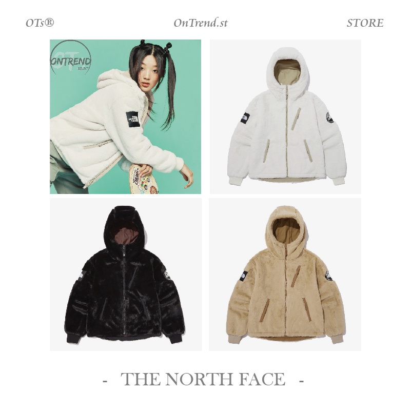 OTs® The North Face 北臉W'S RIMO FLEECE 女版絨毛臂章立領外套毛毛