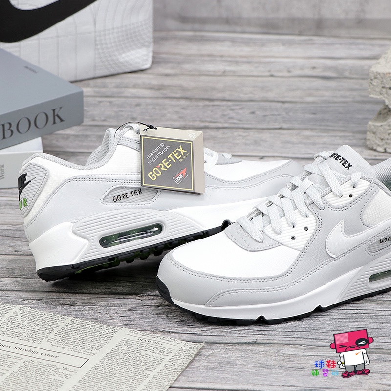 球鞋補習班NIKE AIR MAX 90 GTX GORE-TEX 防水灰白男機能休閒DJ9779