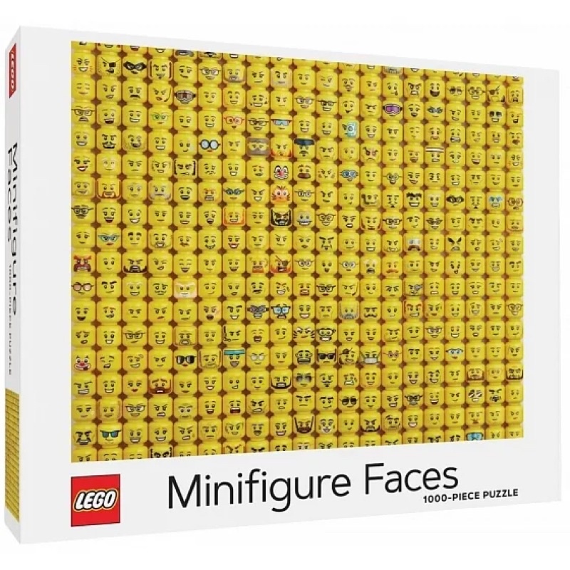樂高 Lego 樂高人偶表情 1000片拼圖 Minifigure Faces | 蝦皮購物