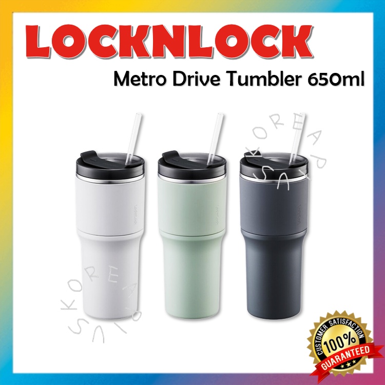 [LOCKNLOCK] Metro Drive Tumbler 650ml LHC4277S | 蝦皮購物