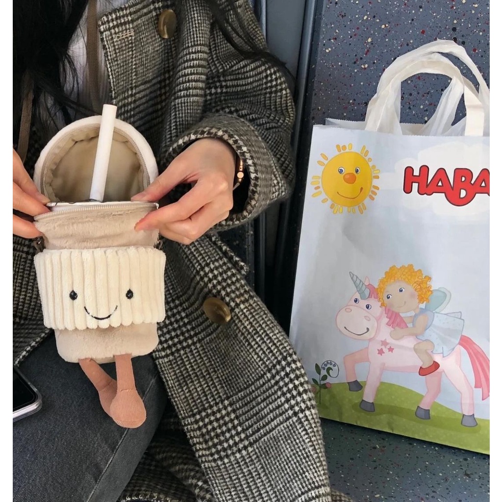 米菲美國* Jellycat Amuseable Coffee-To-Go Bag 咖啡拿鐵小包| 蝦皮購物
