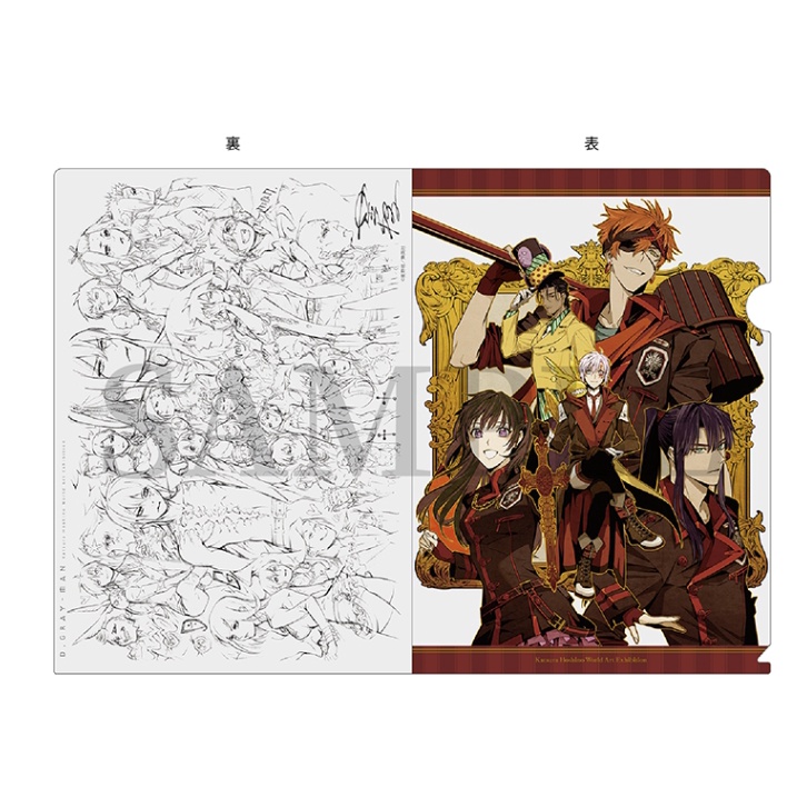 日本原版】驅魔少年D.Gray-man 原畫展星野桂の世界周邊明信片克勞斯