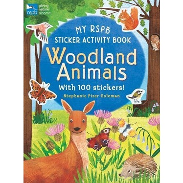 My RSPB Sticker Activity Book: Woodland Animals/Eryl Nash【禮筑外文書店】 | 蝦皮購物