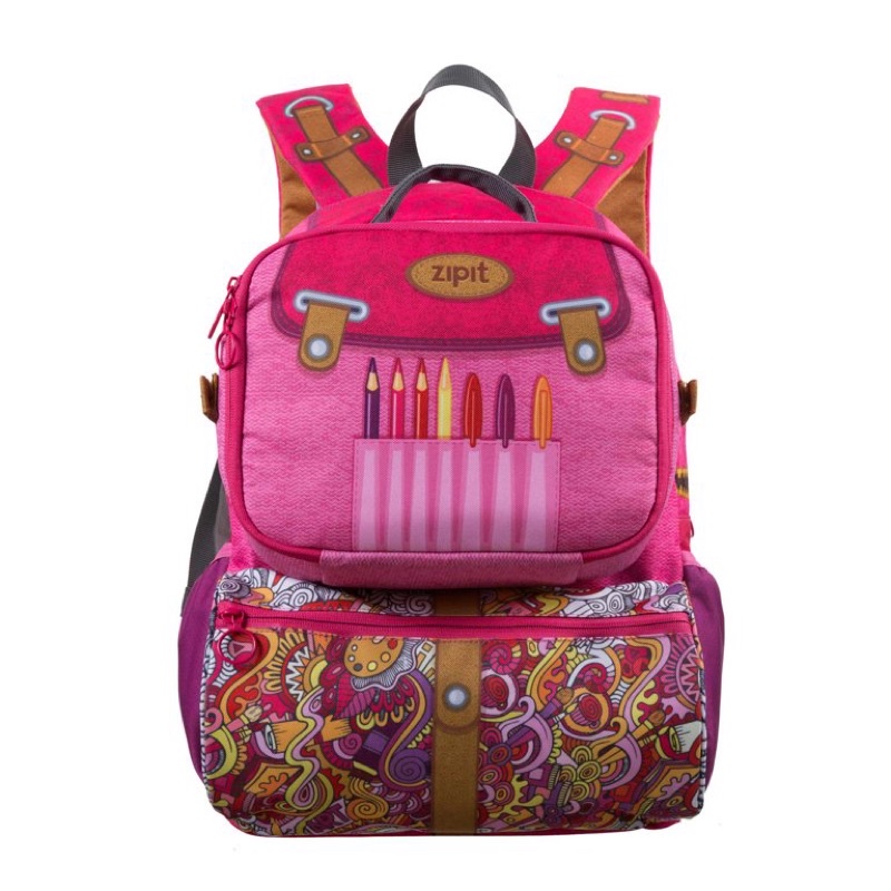 Zip best sale it backpack