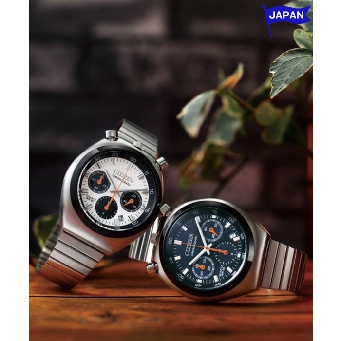 Citizen AN3660-81E Record Label Tsuno Chrono Quartz Watch