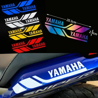 山葉 雅馬哈標誌摩托車貼紙反光摩托車後備箱車身貼花適用於雅馬哈 [有貨]