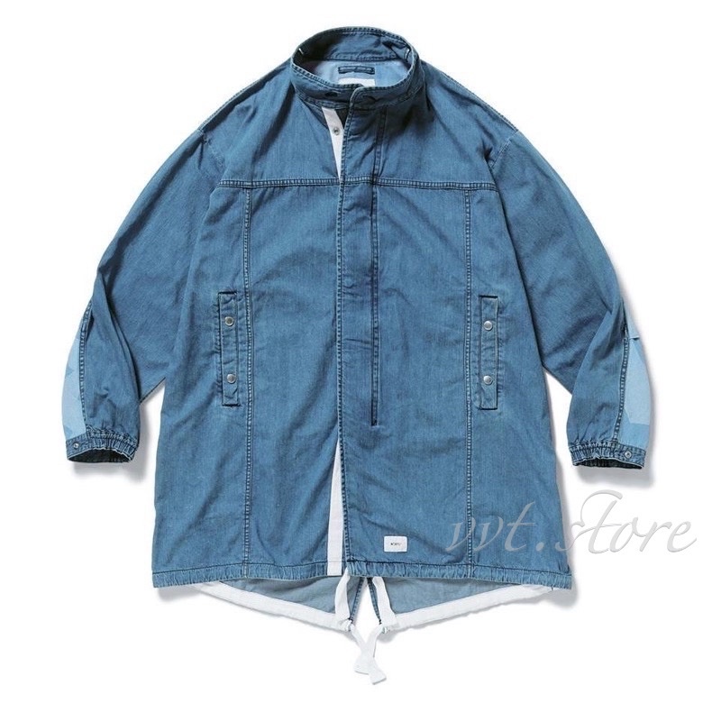 た*ぴ様 WTAPS THOMPSON JACKET COTTON DENIM Double Taps Wtaps 21Ss Thompson / Jacket Cotton. Denim