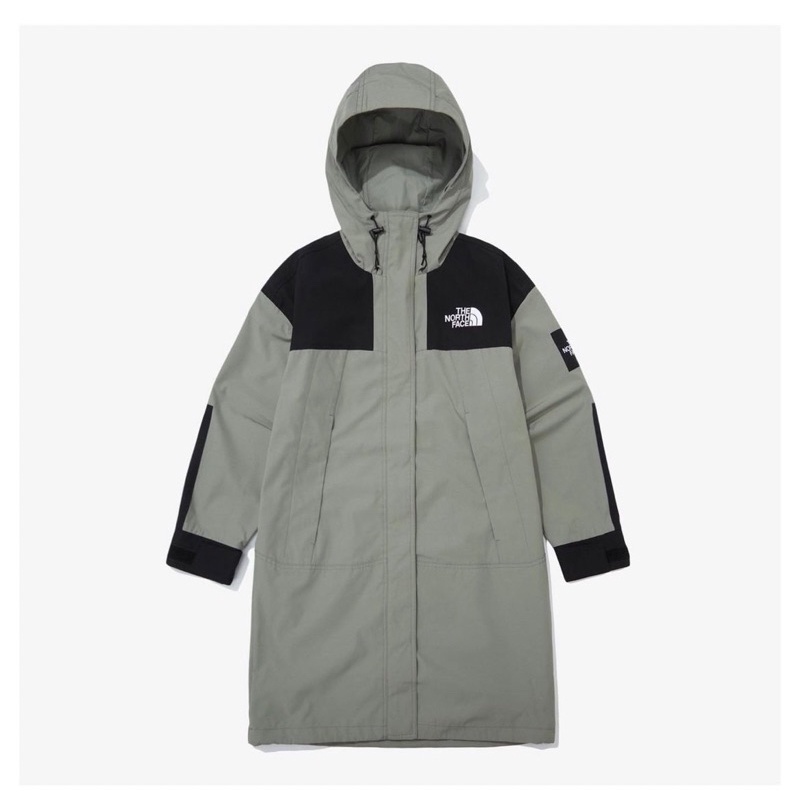 The north face W's Ranger parka 女款長版拼接防風外套