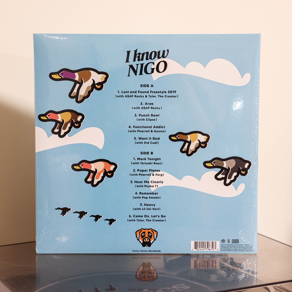 I Know Nigo KAWS Vinyl