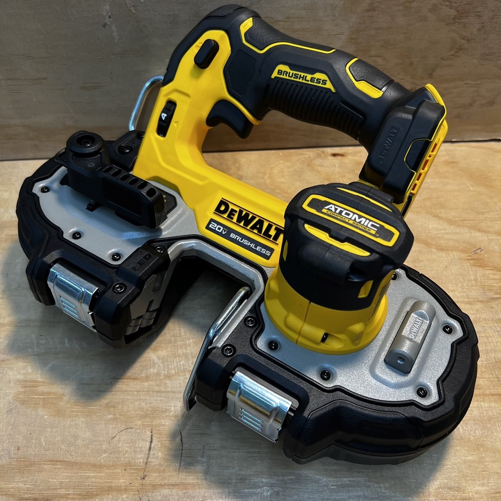 盒裝附鋸片 花電 全新 得偉 Dewalt DCS377 20V 13/4" 隨身型 可調速無刷帶鋸機 蝦皮購物
