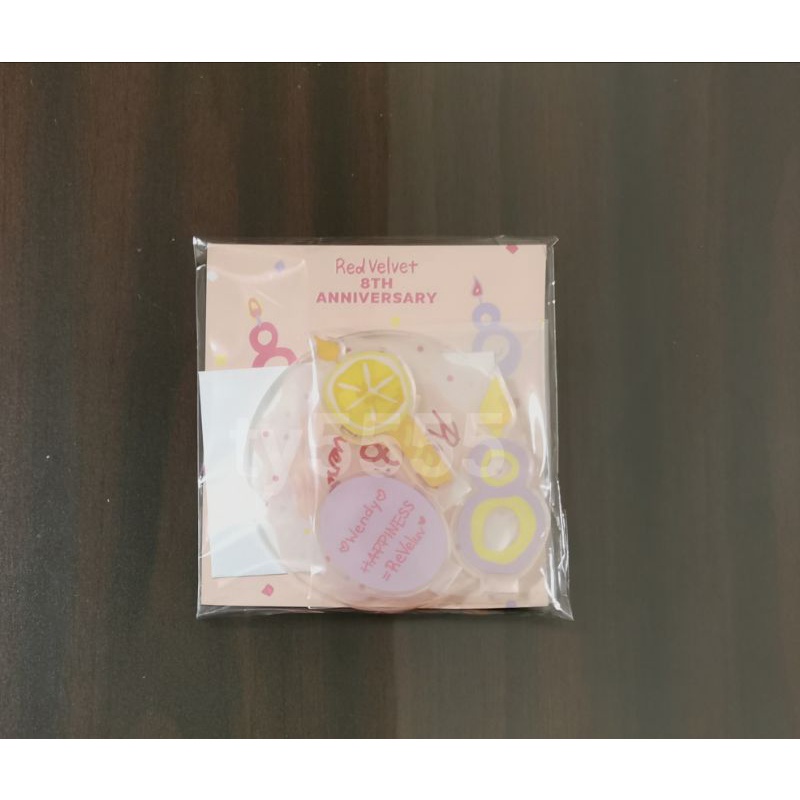 Red Velvet Wendy 八周年 官方 壓克力 立牌 AR 小卡 | 蝦皮購物