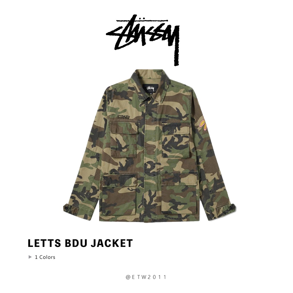 Stussy letts clearance bdu jacket