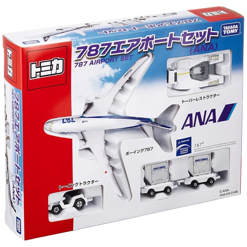 Tomica 全日空ANA 航空飛機787 波音飛機模型多美車JAL 日本航空夢幻