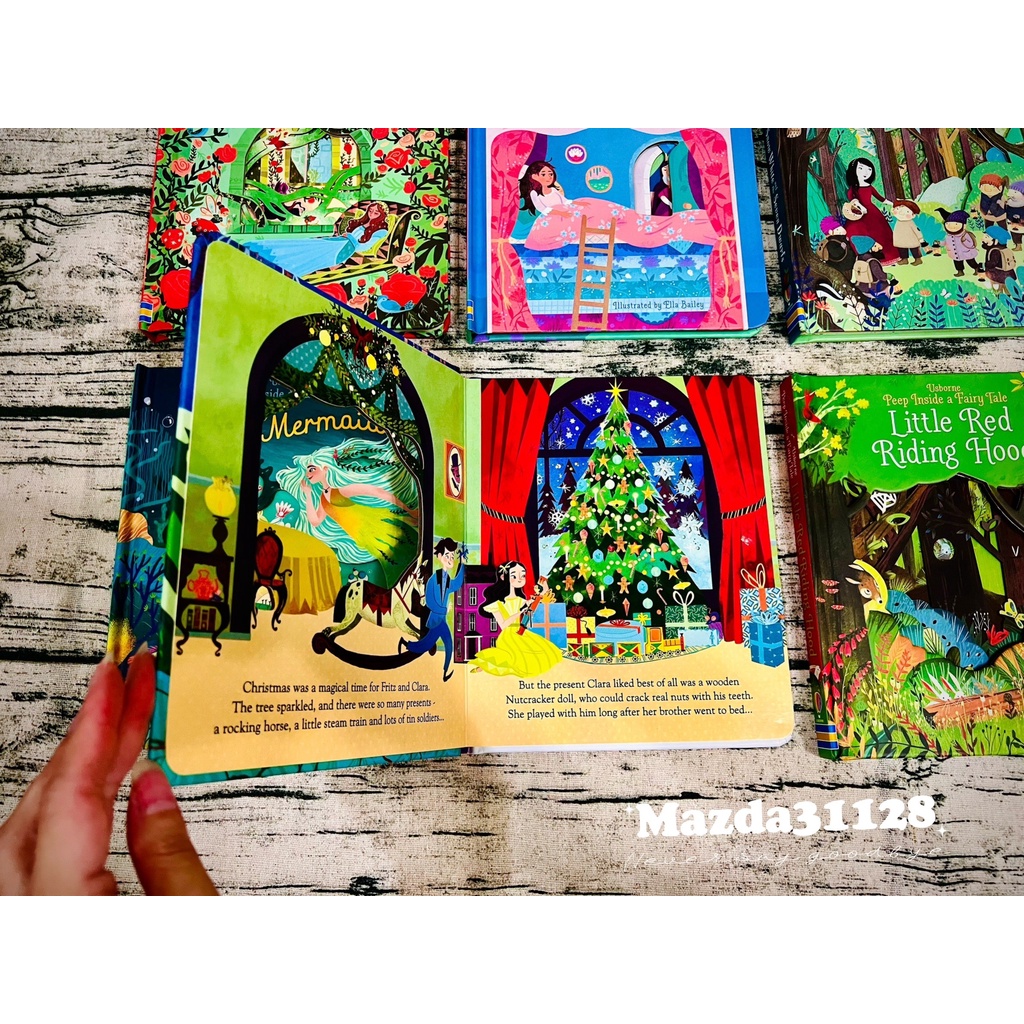 現貨】Usborne Peep Inside A Fairy Tale 10冊紙板洞洞書故事
