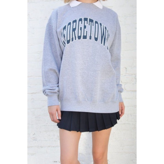 Brandy Melville Erica Georgetown Sweatshirt