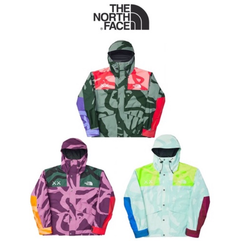 KAWS x The North Face Retro 1986 Mountain Jacket 北面聯名衝鋒外套