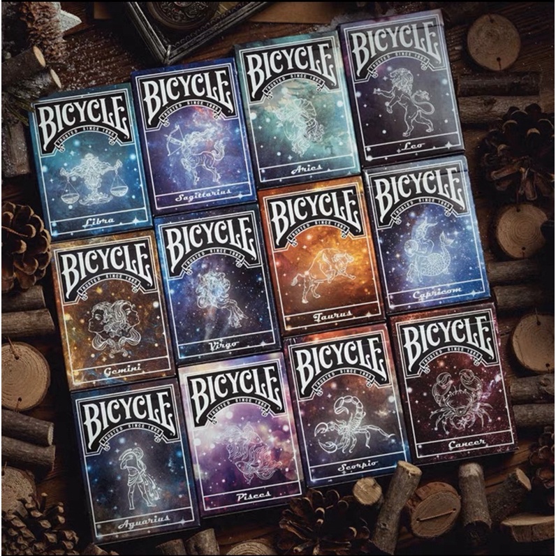 撲克星球］Bicycle 限量十二星座情人節禮物聖誕禮物生日禮物聖誕節禮物