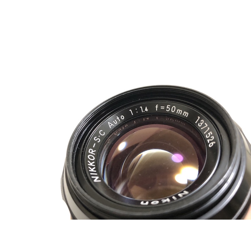 Nikonニコン老鏡頭定焦non-ai 50mm f1.4 f/1.4 大光圈| 蝦皮購物