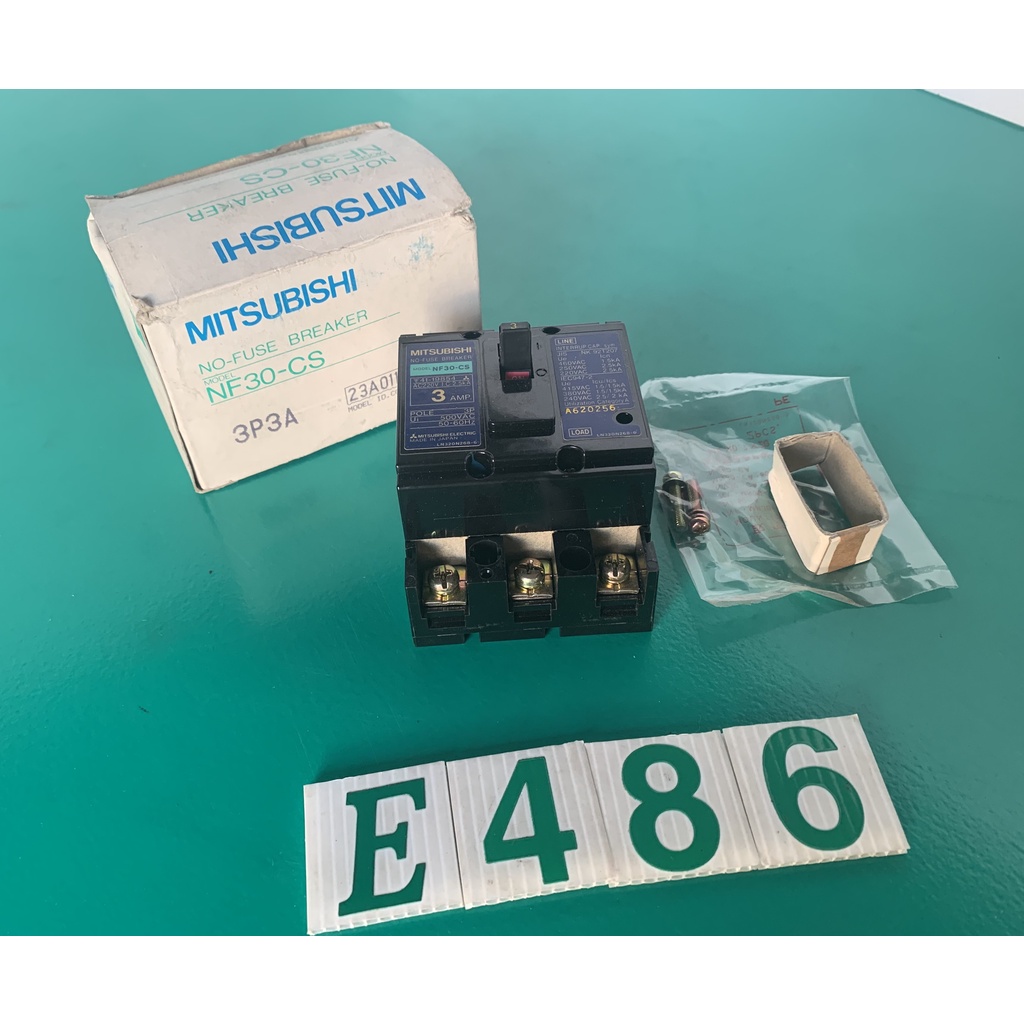 【有中-日本外匯品】三菱 無熔絲開關/接觸器 MITSUBISHI NF30-SC 3P 3A(未使用){E486} | 蝦皮購物
