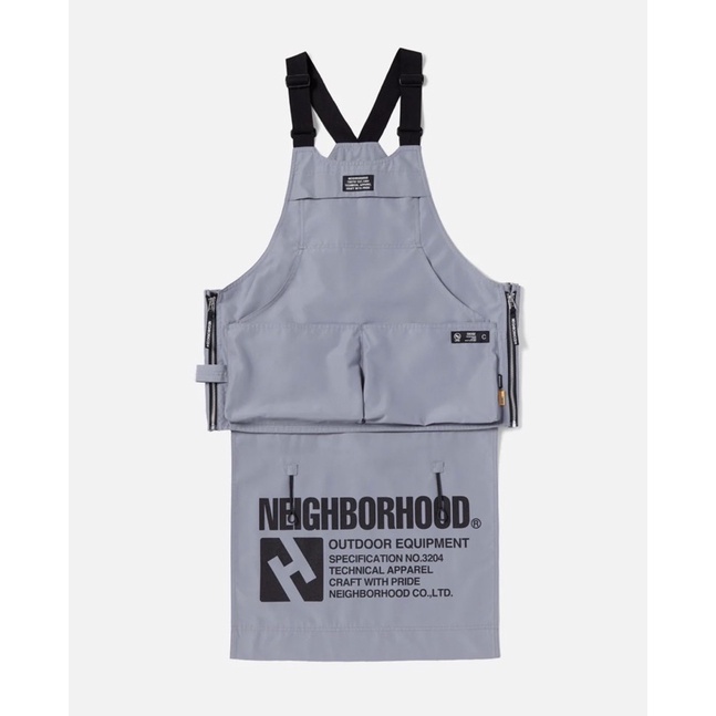 日本直送NEIGHBORHOOD GRIP SWANY . APRON VEST . CE 收納阻燃圍裙| 蝦皮購物