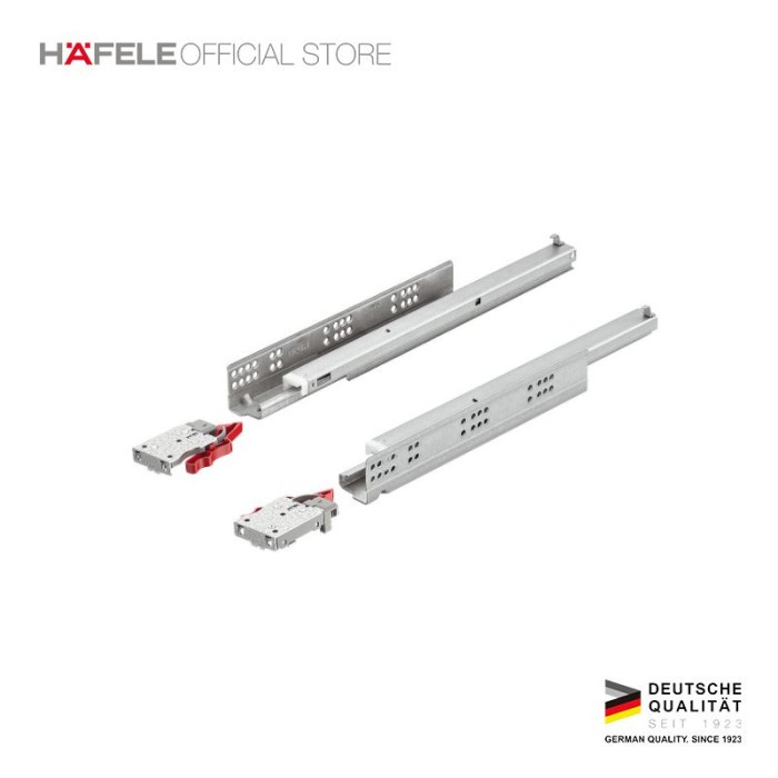 Hafele MATRIX RUNNERS 550mm TANDEM 導軌抽屜軟關閉 | 蝦皮購物
