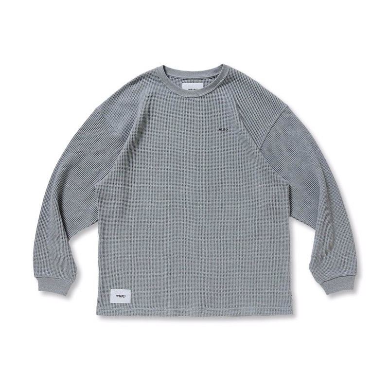 WTAPS WAFFLE / LS / COTTON.LOOSE.SIGN-