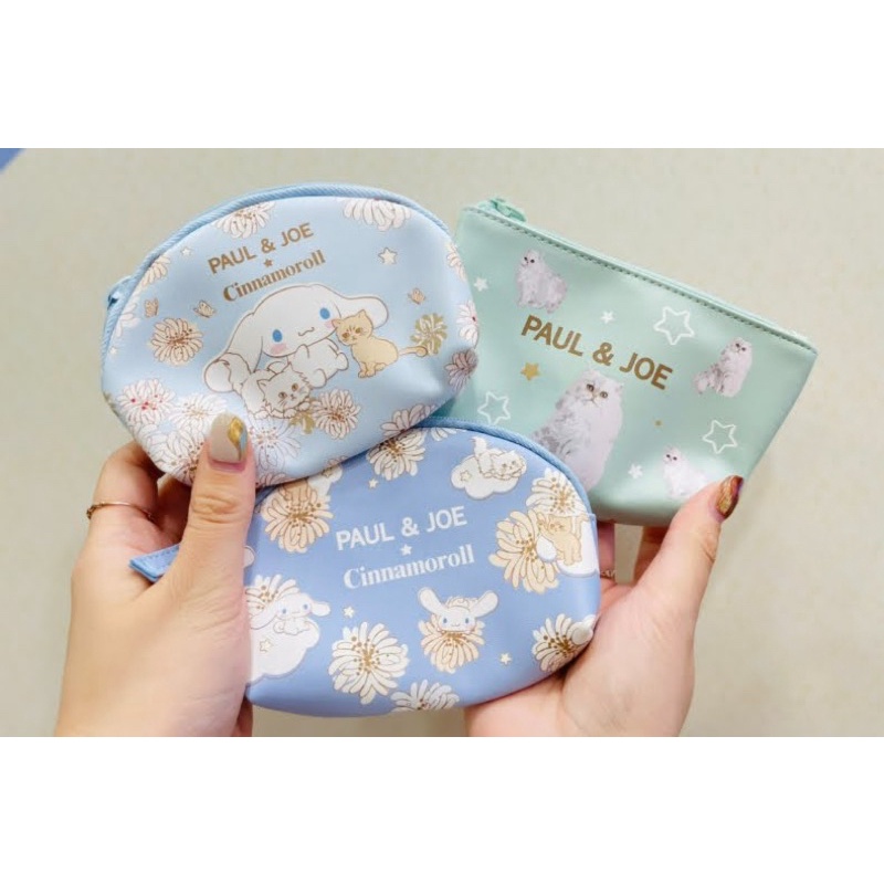 （現貨）7-11 PAUL&JOE 大耳狗喜拿皮革證件套 收納小包（經典貓咪 花海 西洋橘）