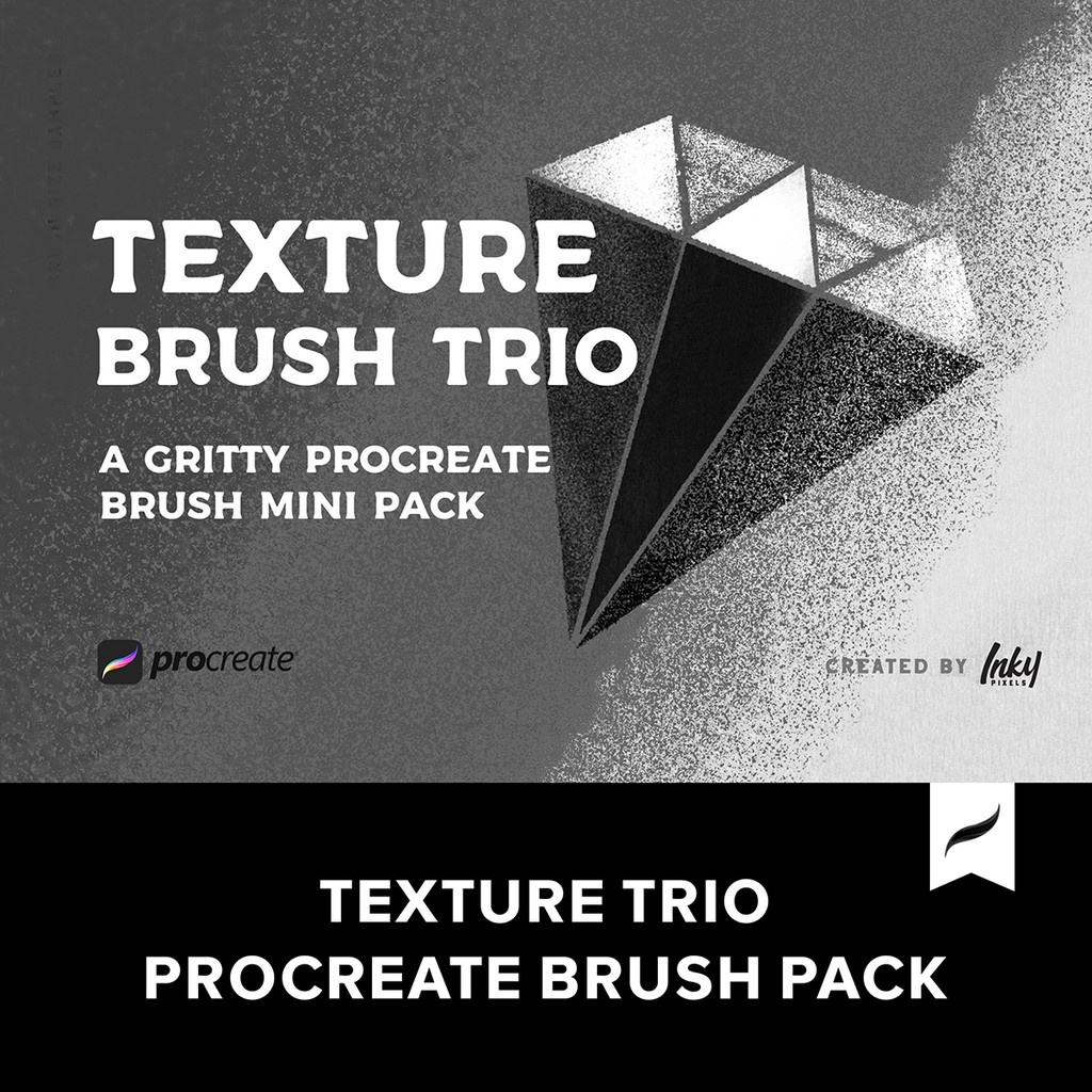 Procreate筆刷 | Texture Trio Brush 粗砂紋理質感Procreate筆刷素材 | 蝦皮購物