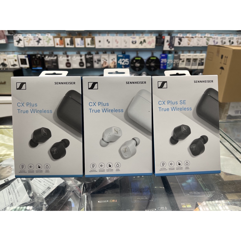 送收納盒Sennheiser CX Plus True Wireless 降噪藍牙耳機宙宣公司貨禾