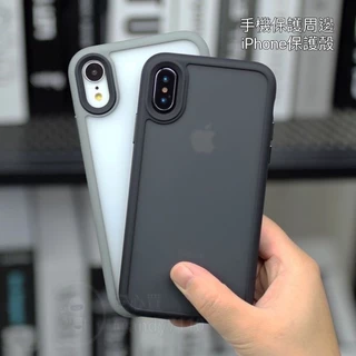軍規防摔 磨砂抗指紋 適用 iPhone 7 8 X XR MAX 11 12 13 14 15 pro max 手機殼