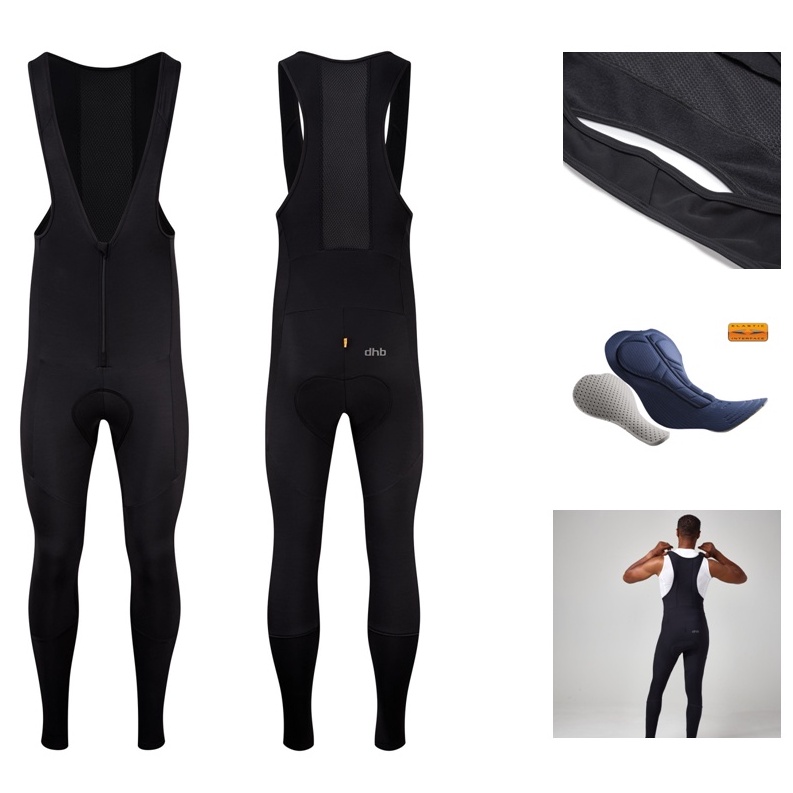 曾都督] 英國dhb Classic Thermal Bib Tights 經典鋪棉保暖長車褲