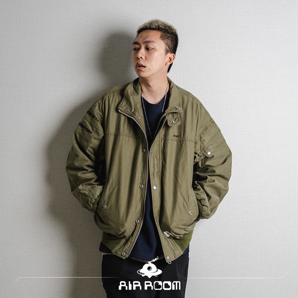 20ss wtaps FAD JACKET COTTON SATIN-