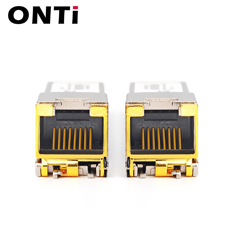 ONTi RJ45 光轉電模組 10G Base-T SFP+ 電口光模塊 兼容Cisco/mikrotik | 蝦皮購物