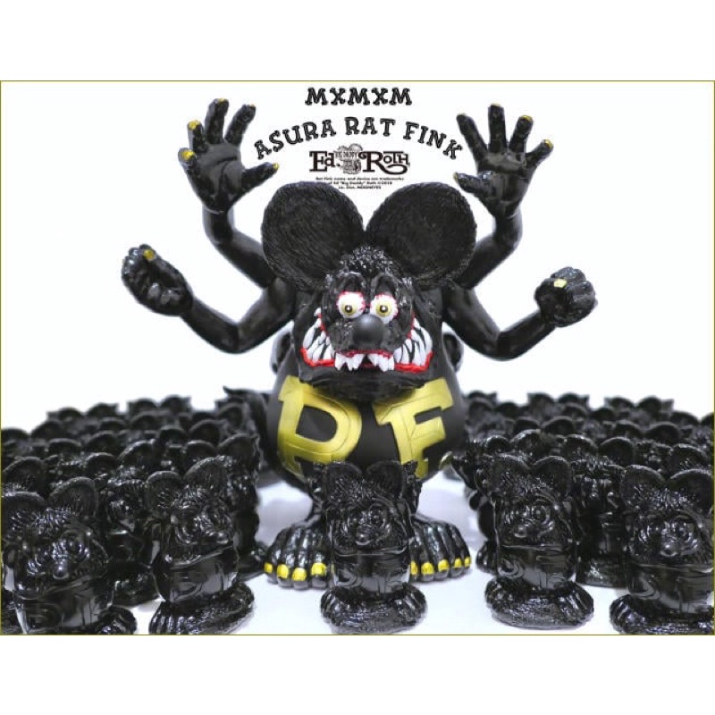 Blackbook toy ラットフィンク ASURA 阿修羅RATFINK