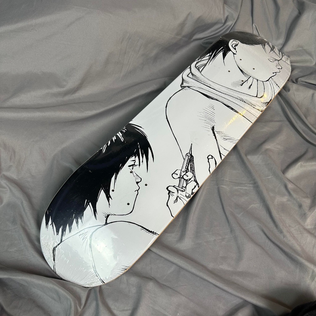 Faithful】SUPREME Akira Syringe Skateboard【SUP_ACC127】黑白男孩