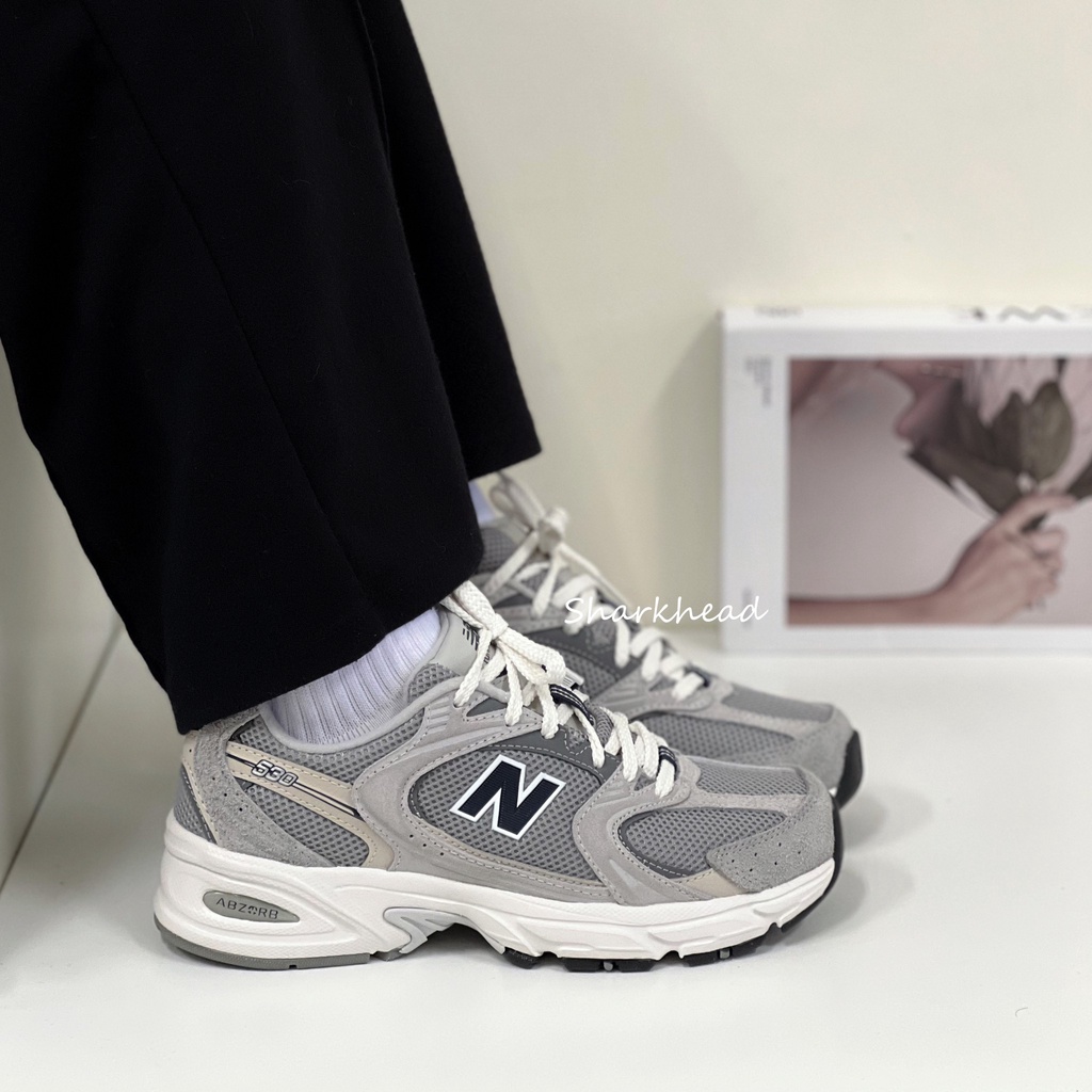 【Sharkhead】現貨 New Balance 530 老爹鞋 元祖灰 灰白 藍灰 灰 深藍 淺灰 MR530GN