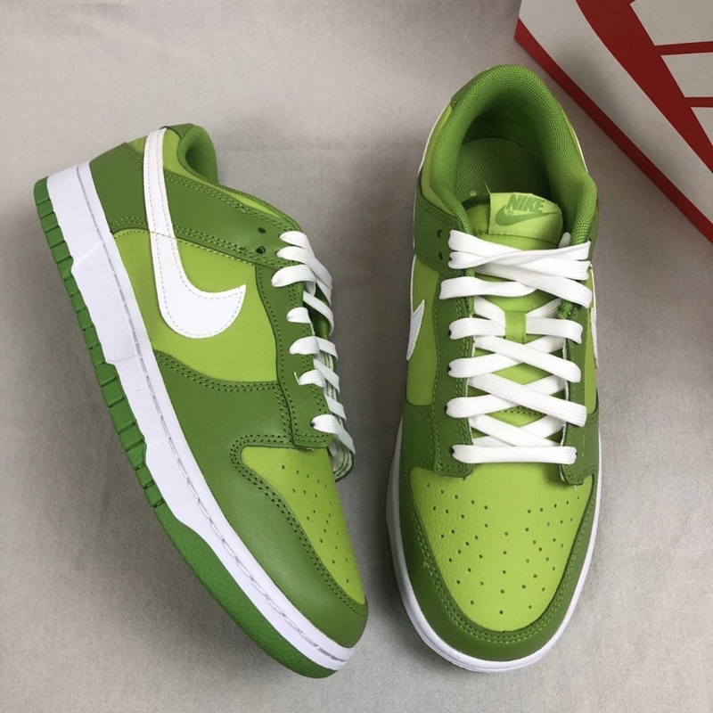 【Leein】Nike Dunk Low Kermit 科米蛙 青蘋果 白勾 低筒 休閒 男女鞋 DJ6188-300