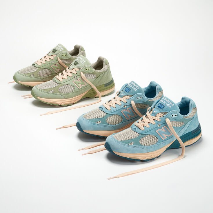 R-MAN】Joe Freshgoods x New Balance NB 993 美製特殊色湖水藍抹茶綠