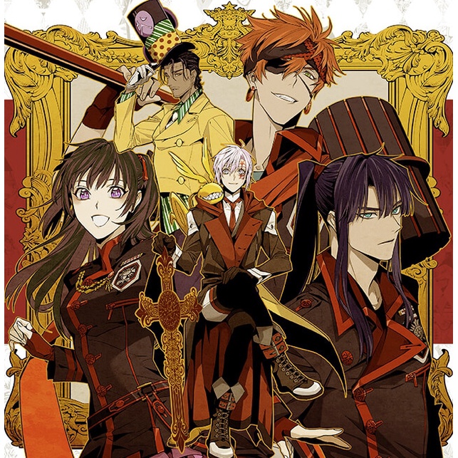 日本原版】驅魔少年D.Gray-man 原畫展星野桂の世界周邊明信片克勞斯