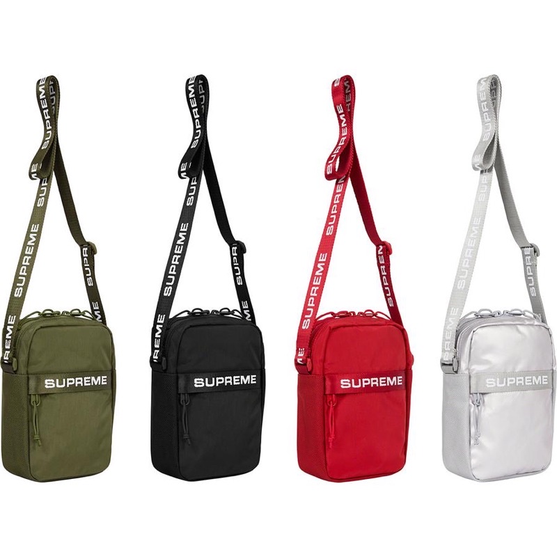 White supreme best sale shoulder bag