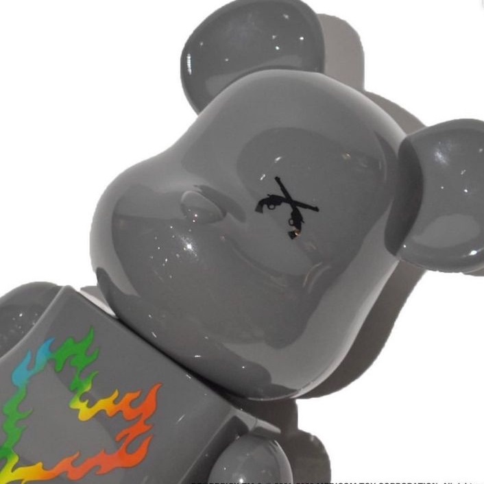 BE@RBRICK roarguns 20th Anniversary 100％ & 400％ medicom bearbrick main image 1