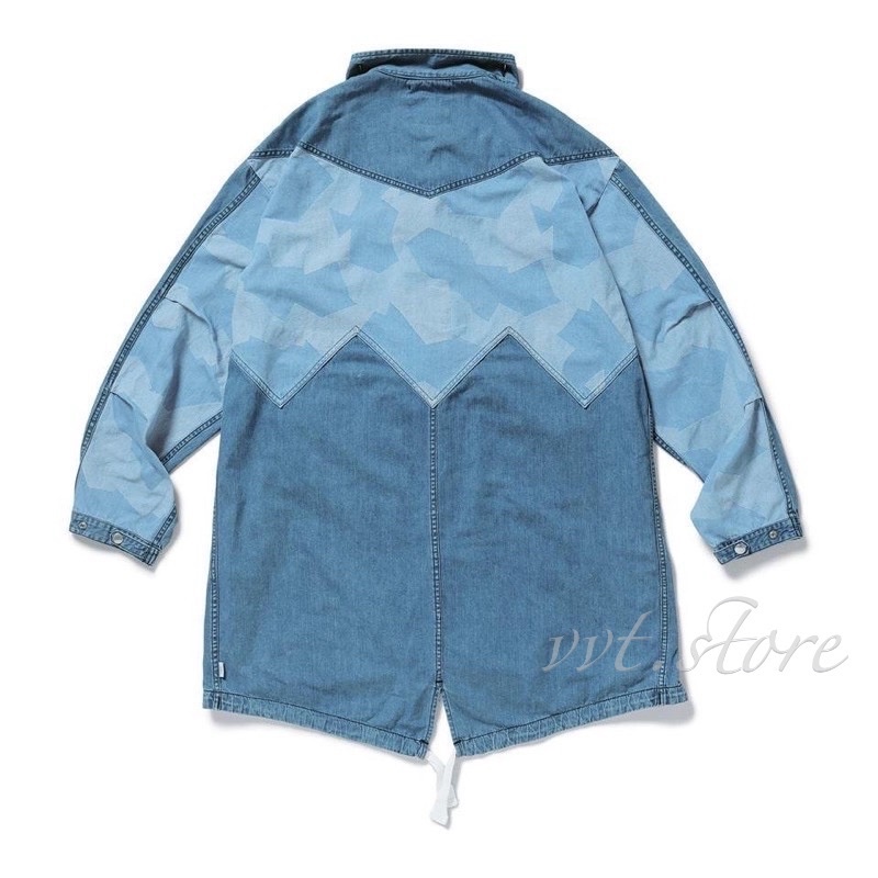 WTAPS 18AW THOMPSON / JACKET. COTTON. DENIM M51 丹寧長版外套 WTAPS 18AW THOMPSON / JACKET. COTTON. DENIM M51 丹寧長版外套