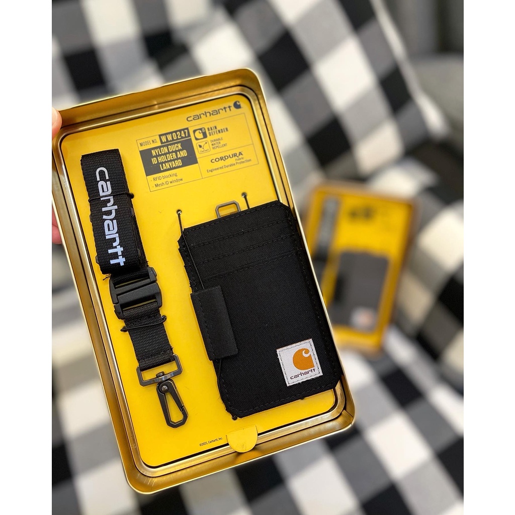 Ash Co.】Carhartt Nylon Duck ID Holder 識別證套證件夾| 蝦皮購物