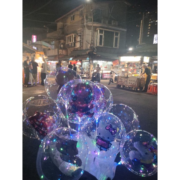 現貨波波球整組40元，波波球(外球20吋＋卡通內球＋拖桿塑膠管＋3顆電池＋Led燈組) | 蝦皮購物