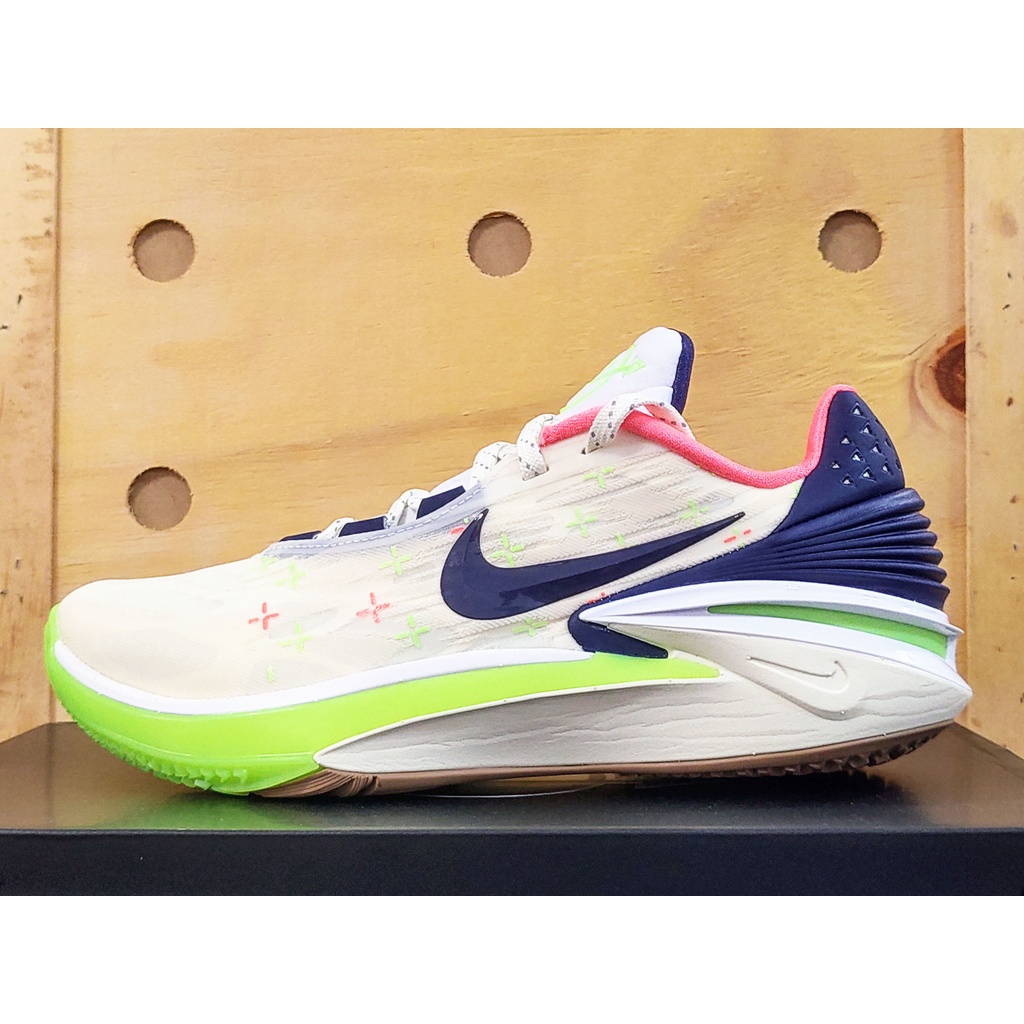 NIKE Air Zoom GT Cut 2 EP 小丑 白綠 籃球鞋 FB1961-141 US8.5(26.5cm)