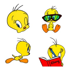 Line日本🇯🇵表情貼∣崔弟 Animated Tweety Emoji 翠迪鳥 崔迪 翠兒 樂一通 金絲雀 | 蝦皮購物