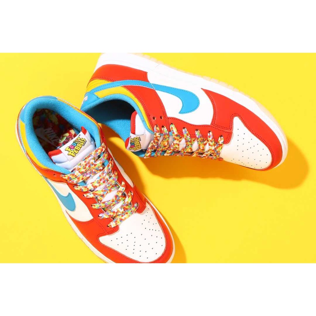 FRUiTY PEBBLES™ × Nike Dunk Low QS 