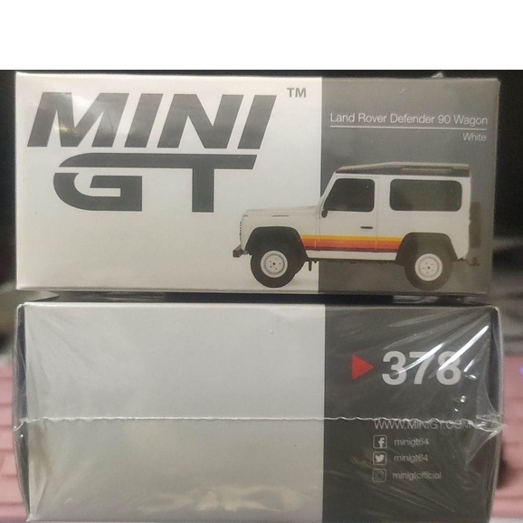 現貨) Mini GT 378 左駕Land Rover Defender 90 Wagon | 蝦皮購物