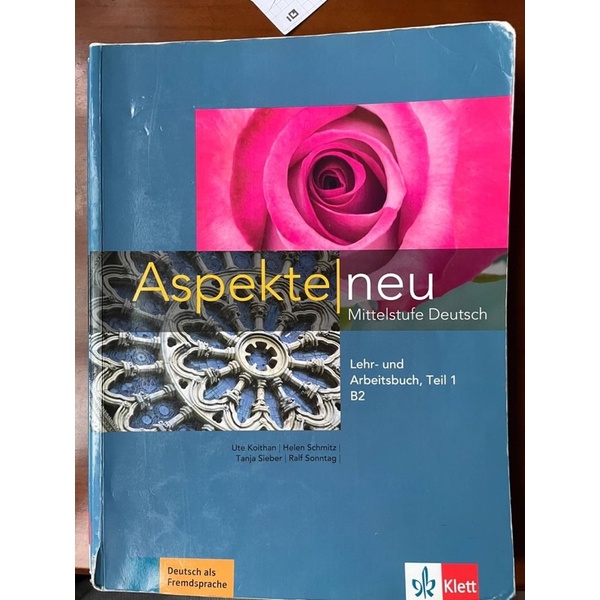 二手書】德文課本|Aspekte neu B2 Teil 1 | 蝦皮購物 二手書】德文課本|Aspekte neu B2 Teil 1 | 蝦皮購物